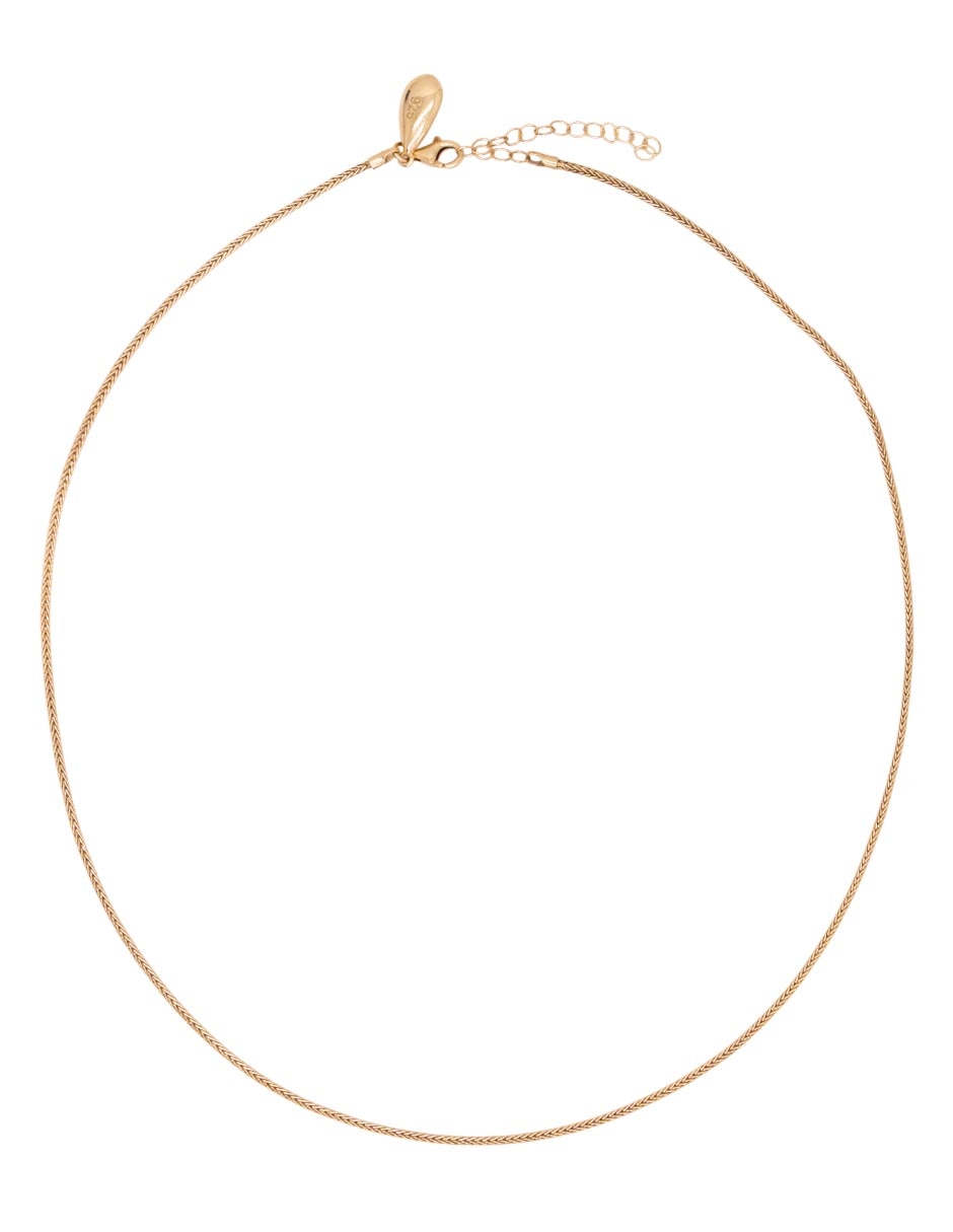 Collar de plata P 925 y 14 K