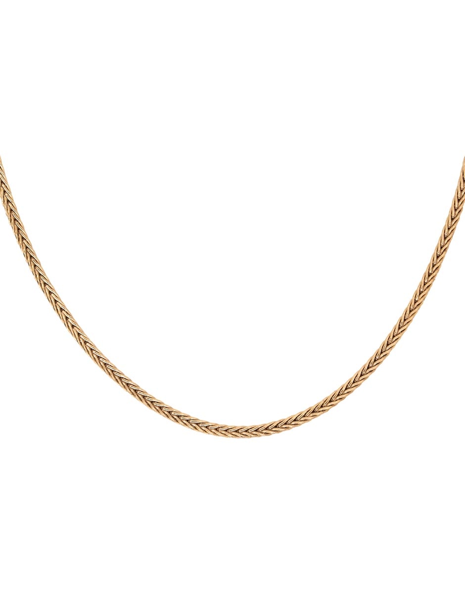 Collar de plata P 925 y 14 K 2