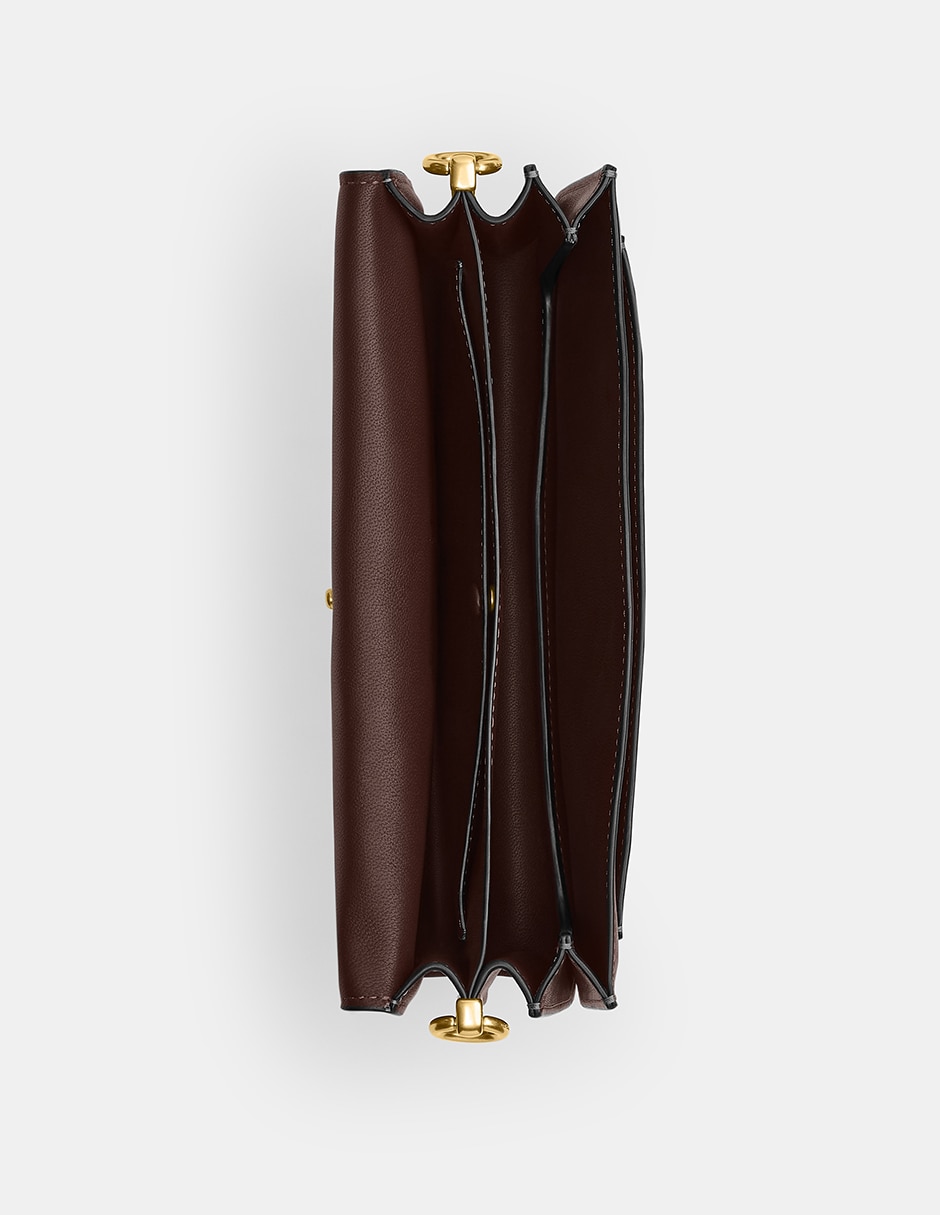 Bolsa shoulder Natural Grain Leather de piel para mujer 4