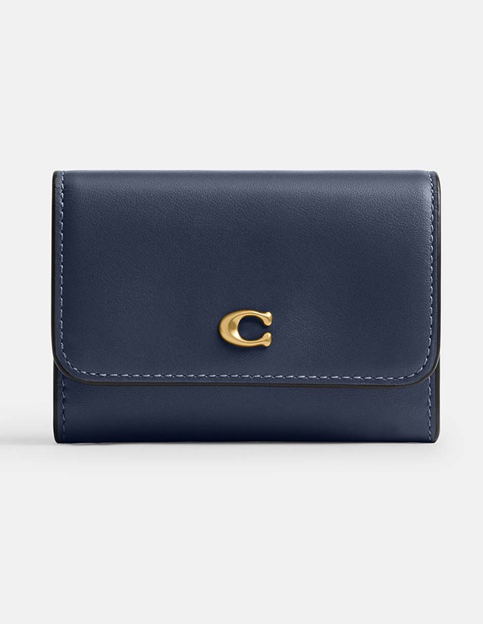 Tarjetero piel Refined Calf Leather para mujer Tarjetero piel Refined Calf Leather para mujer