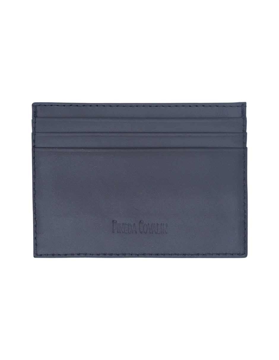 Tarjetero piel Campos agave para hombre 2