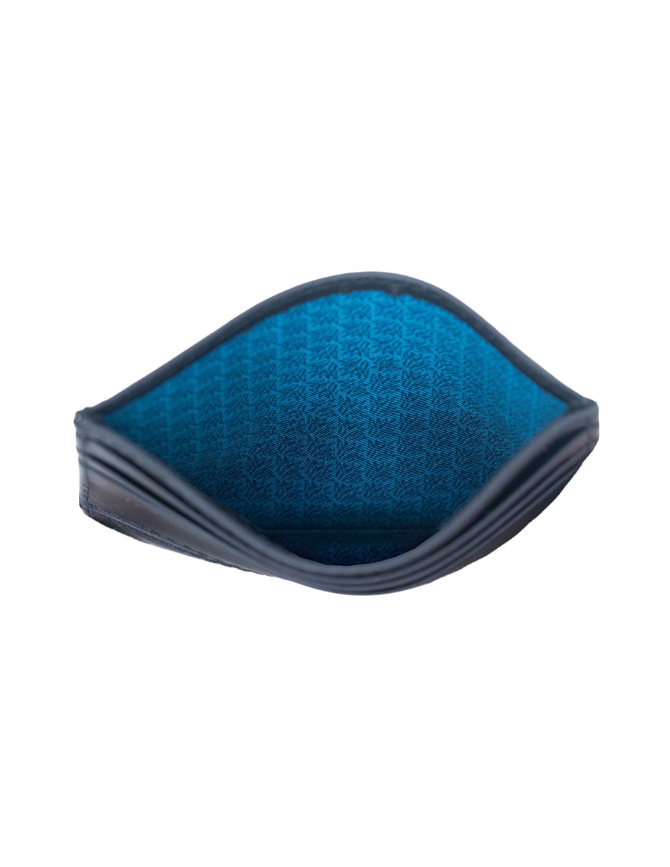 Tarjetero piel Campos agave para hombre 3