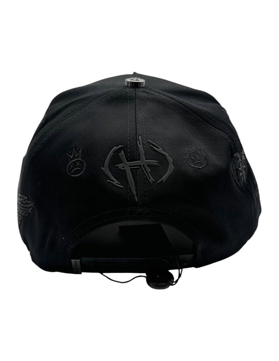 Gorra visera semicurva snapback casual Sad Boyz Black para hombre 5