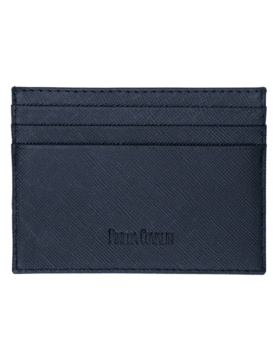 Tarjetero de piel Coatlicue Cabeza Bicefala para hombre 2