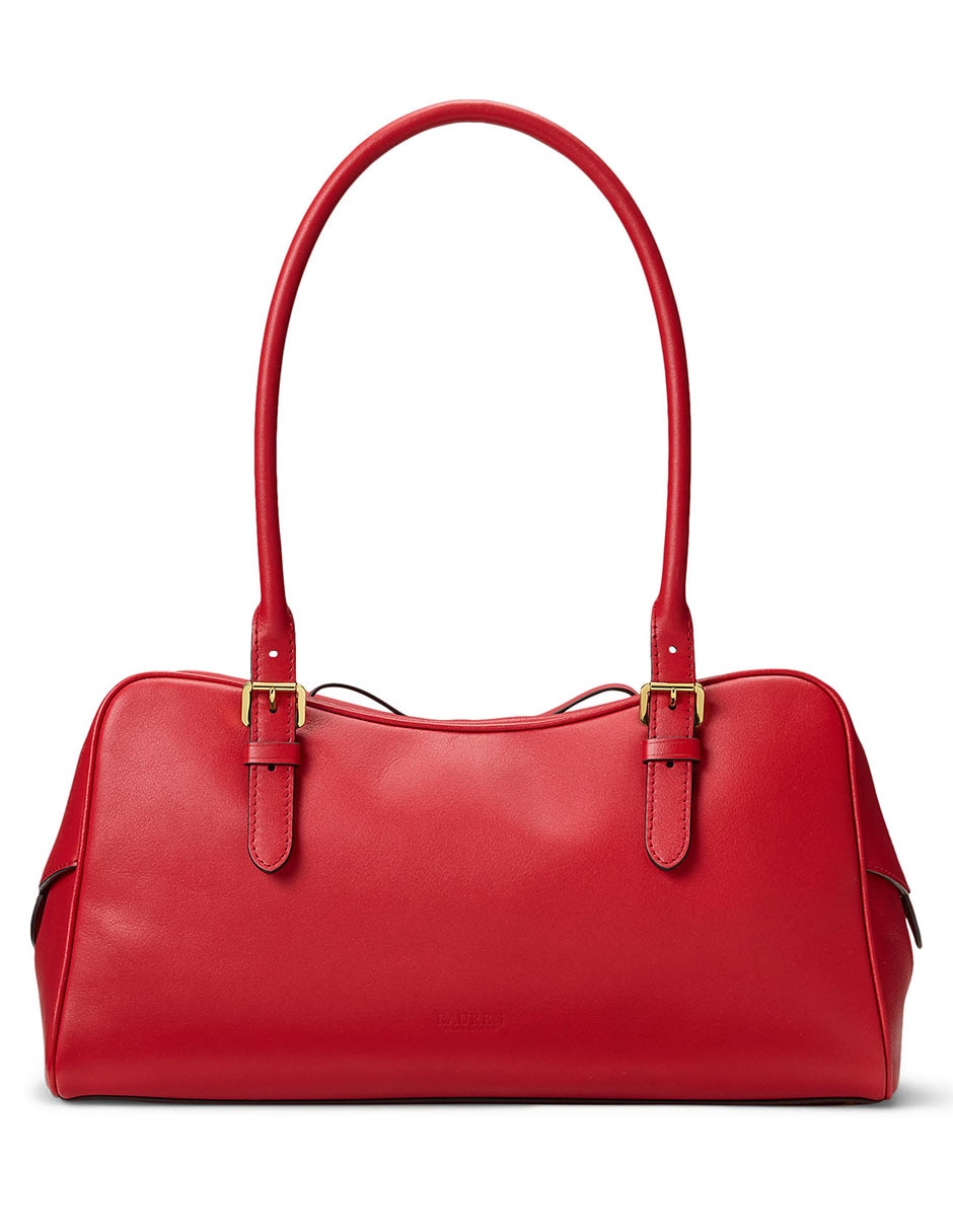 SATCHEL 431P06068003 PIEL CIERRE, ROJO