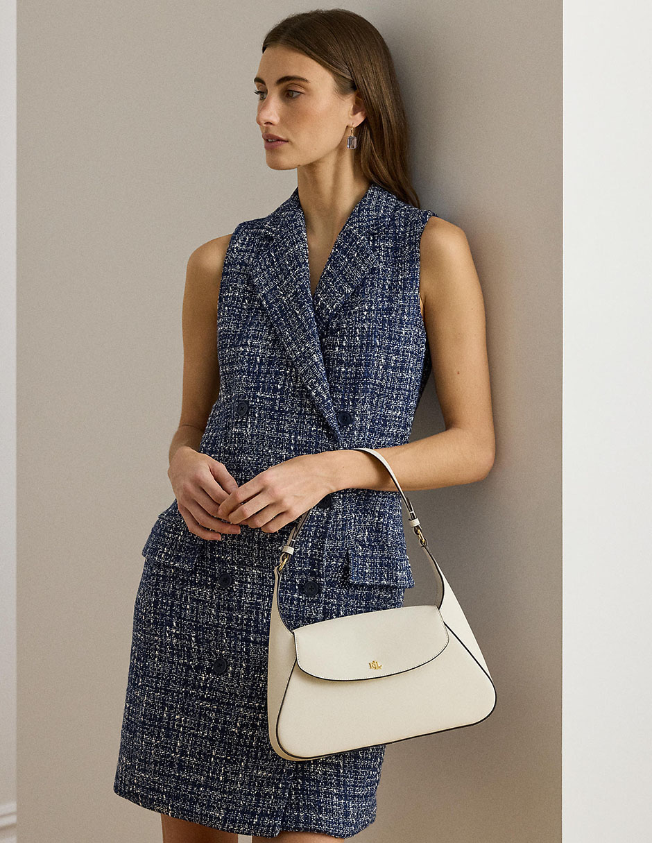 Bolsa shoulder de piel para mujer 6