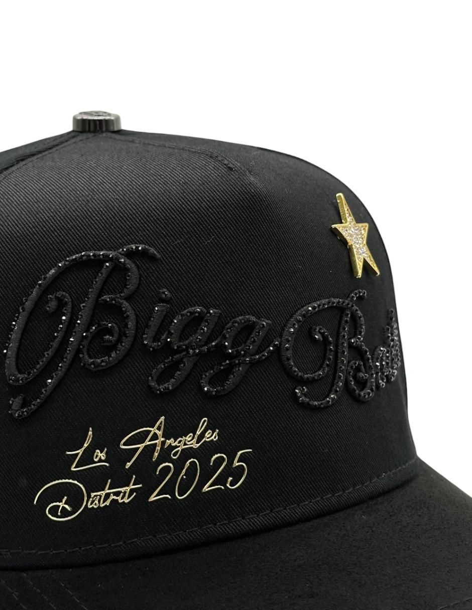 Gorra visera curva snapback casual BiggBoss Star Gold para hombre 4
