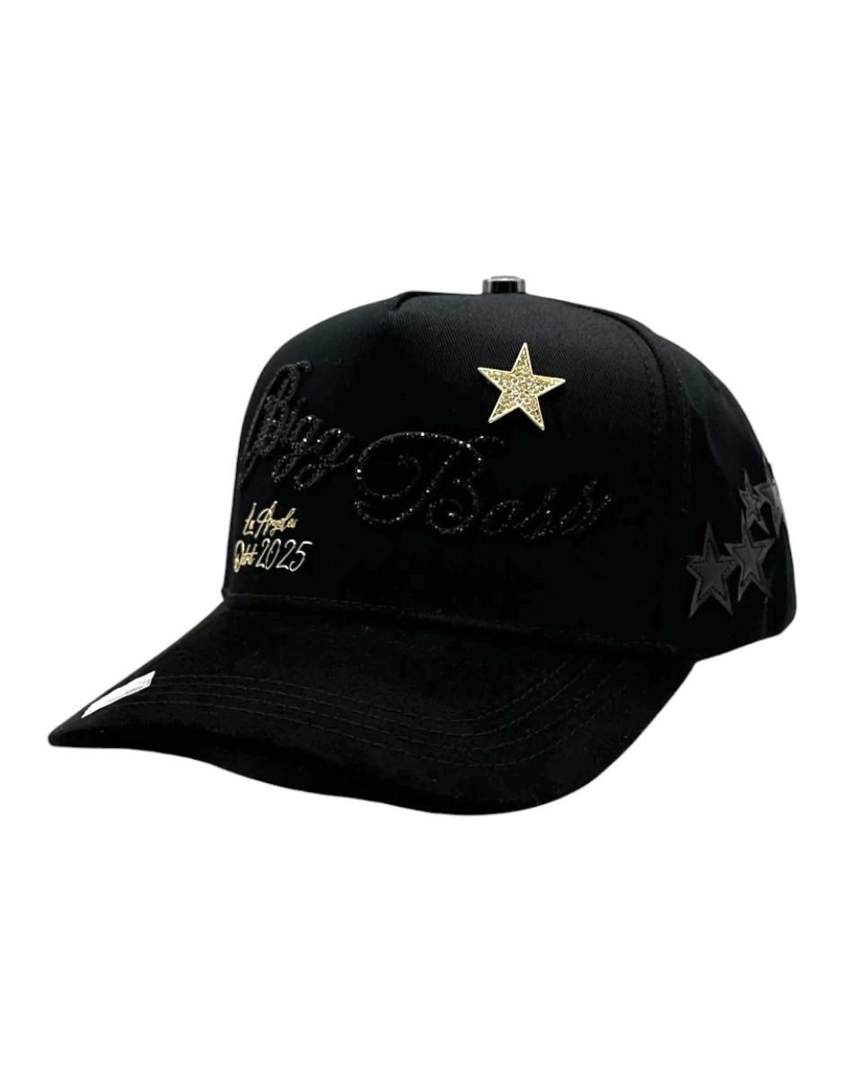 Gorra visera curva snapback casual BiggBoss Star Gold para hombre 5