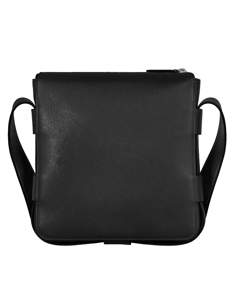 Bolsa messenger de piel unisex 3