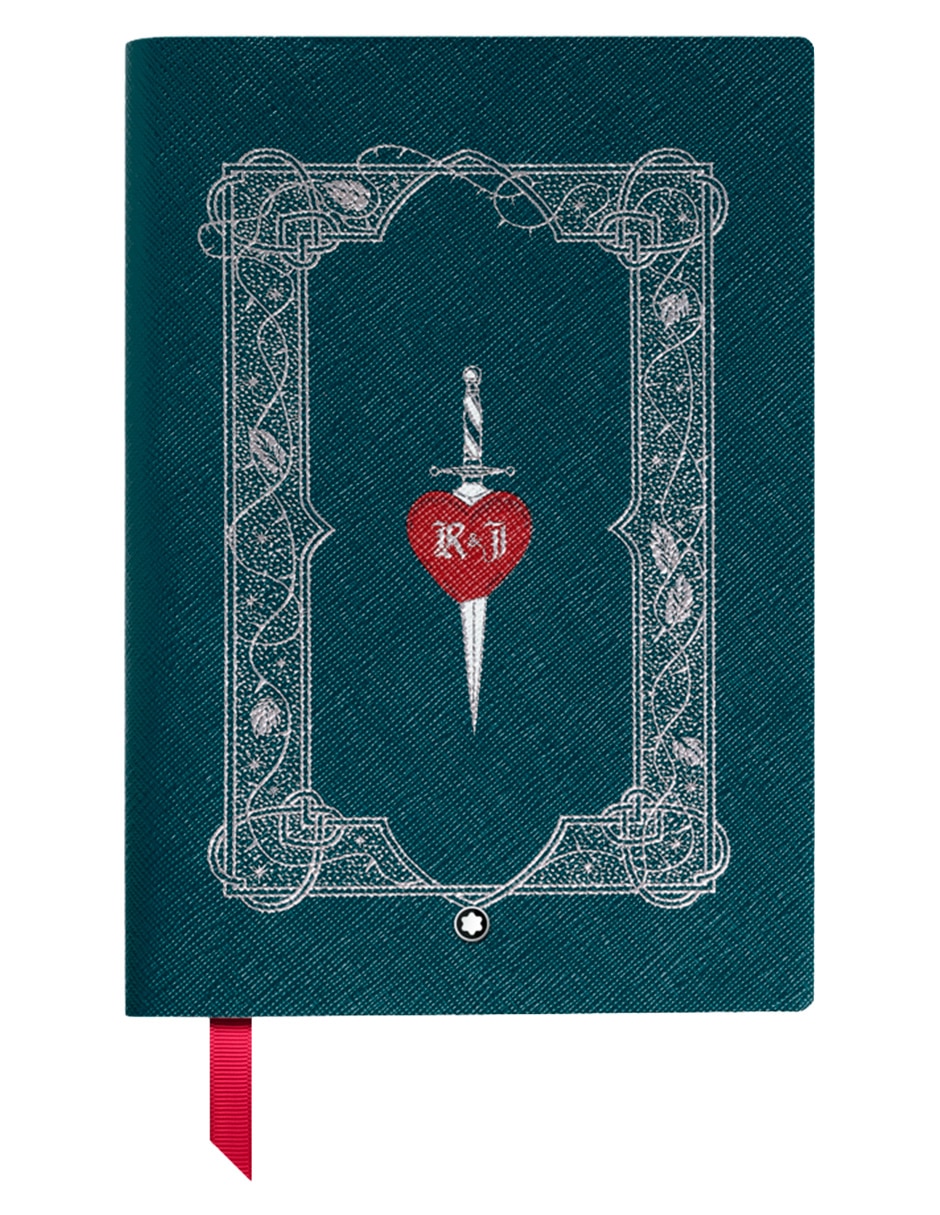 Cuaderno con funda a rayas