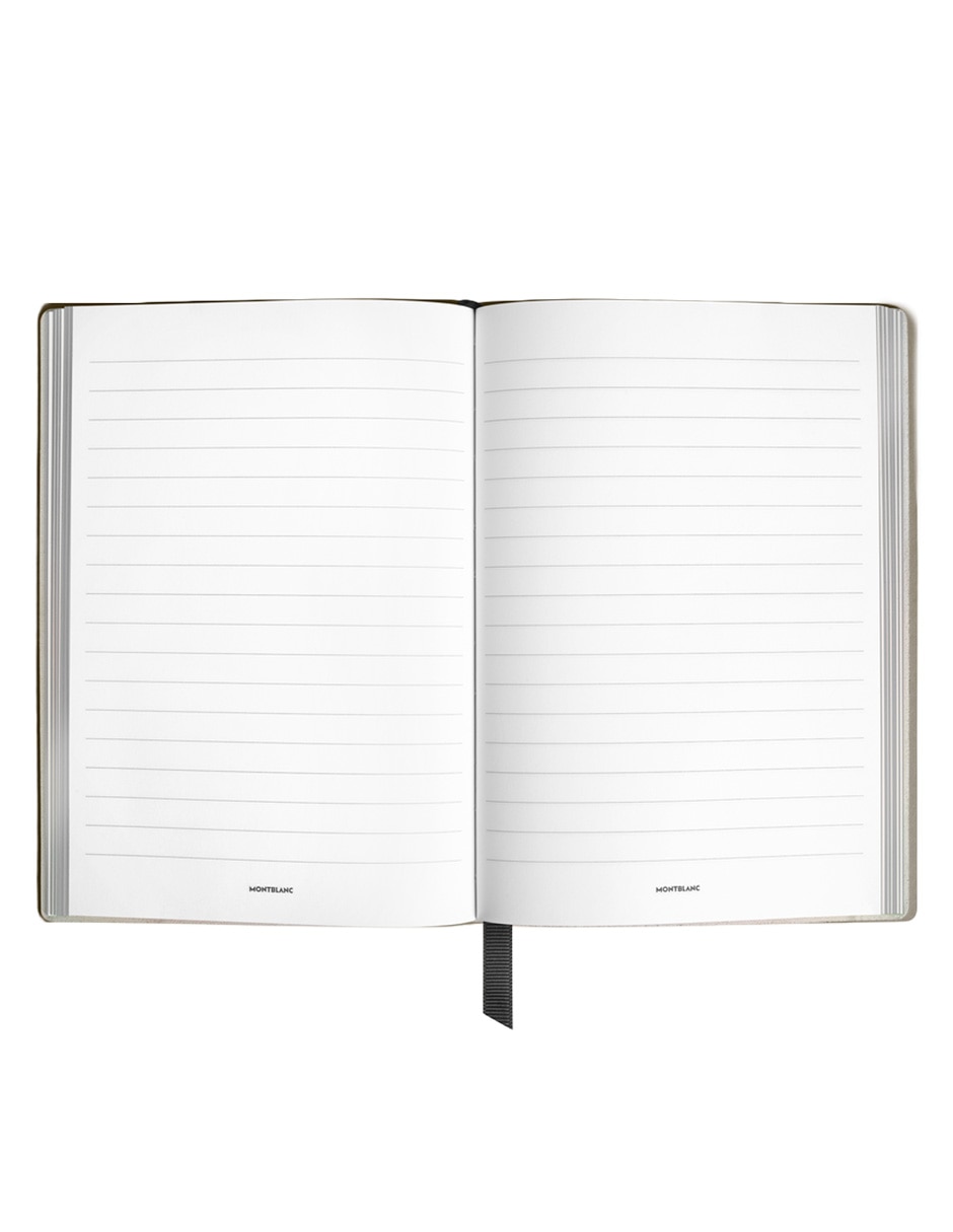 Cuaderno con funda a rayas