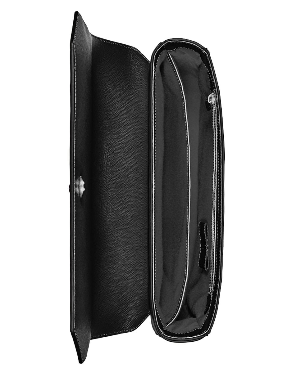 Bolsa clutch de piel unisex 2