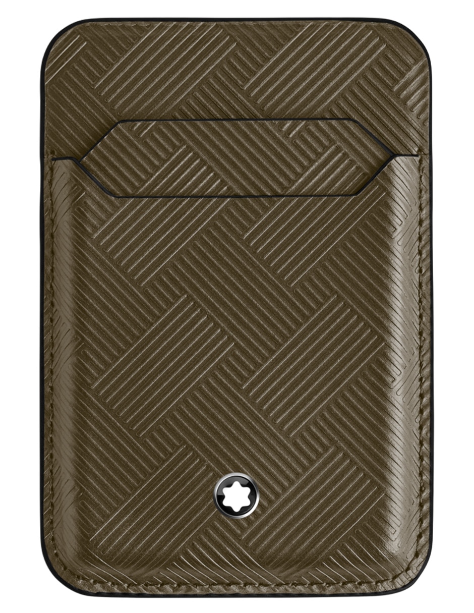 Tarjetero de piel unisex