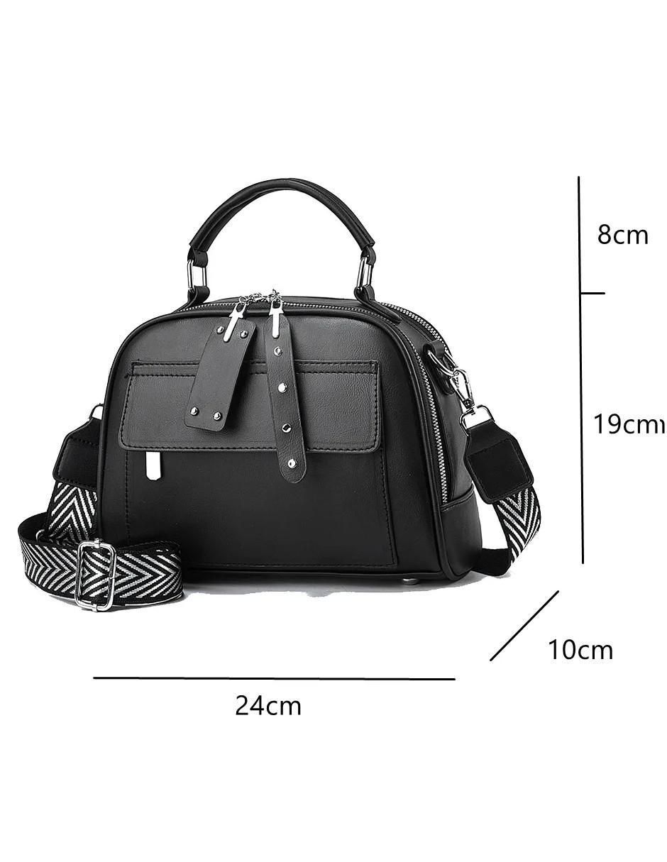 Bolsa crossbody de cuero para mujer 2