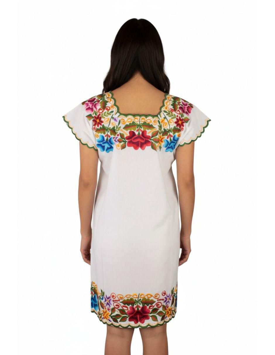 Vestido a la rodilla casual para mujer 4