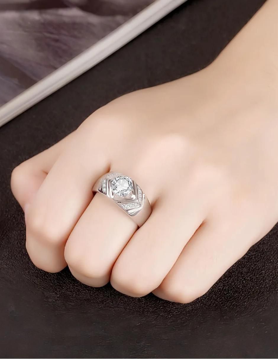Anillo circonita 5