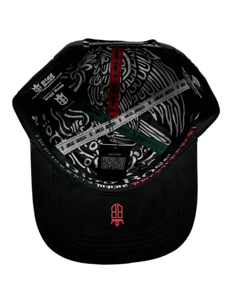 Gorra visera curva snapback casual México Rosas para hombre 2