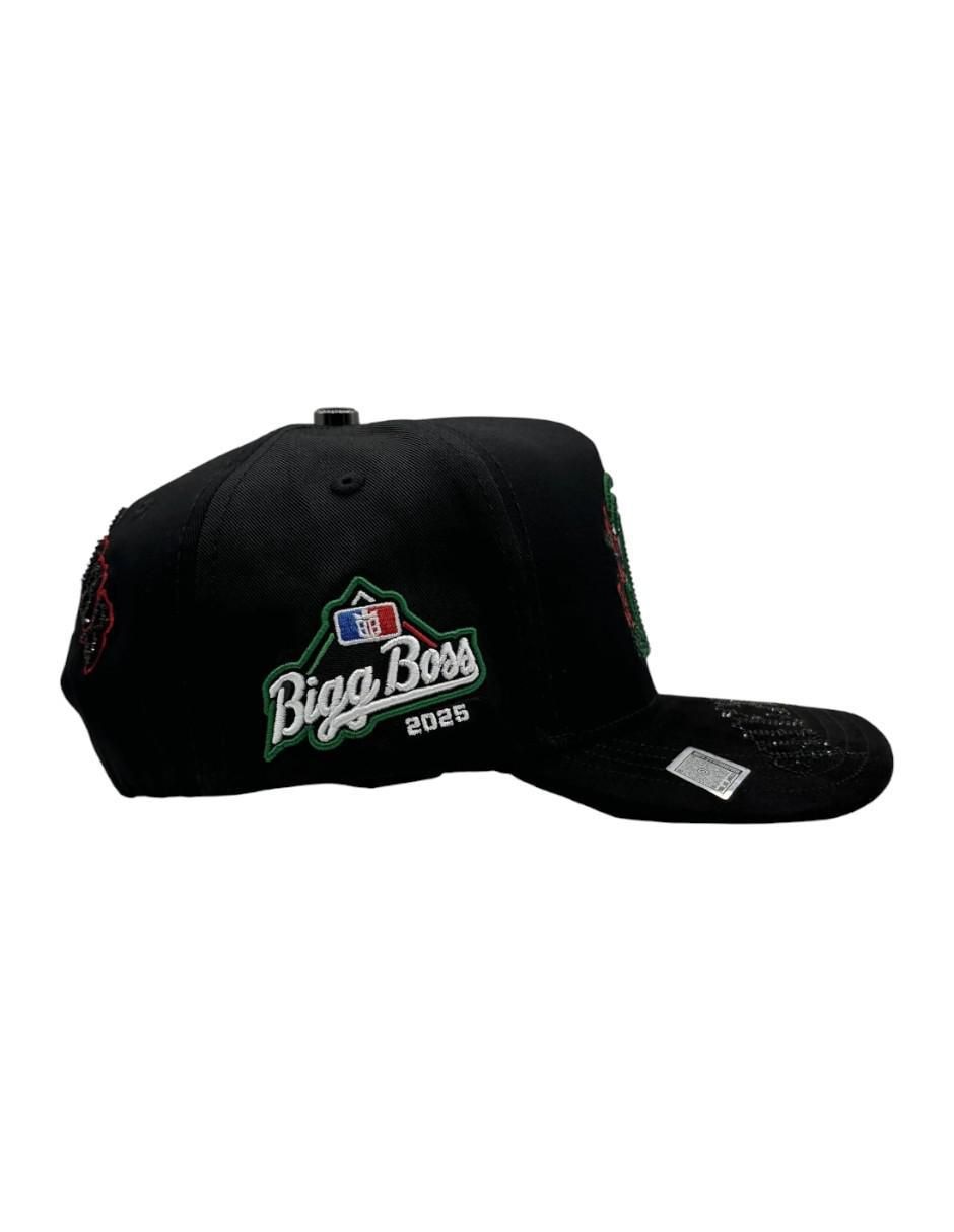 Gorra visera curva snapback casual México Rosas para hombre 5