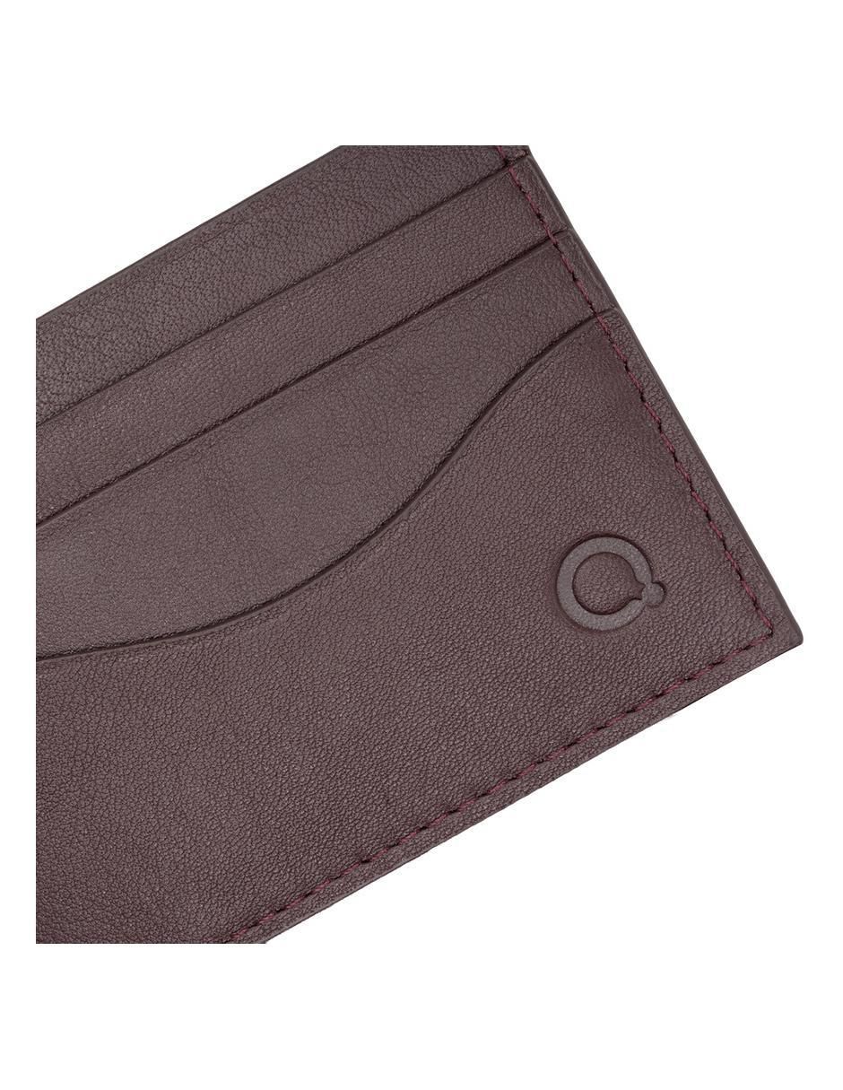 Tarjetero de piel unisex 3