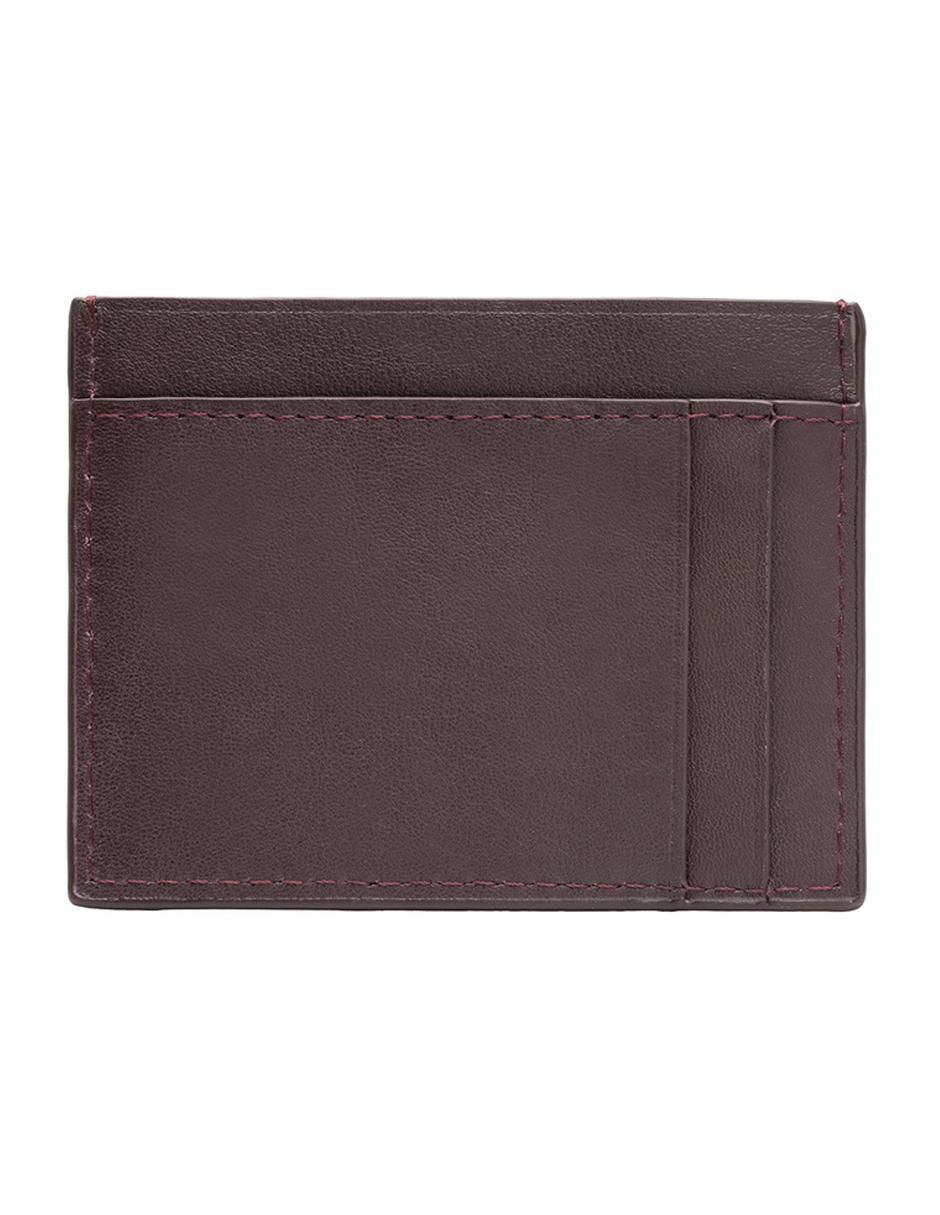 Tarjetero de piel unisex 6