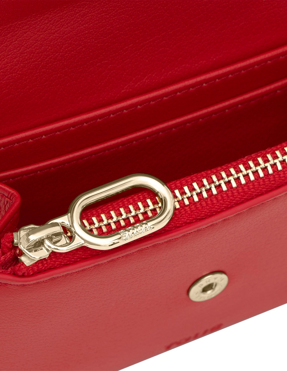 BILLETERA TOUS AUDREE 200,ROJO,SIN TAMAÑ
