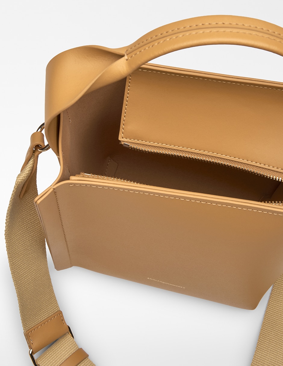 Bolsa shoulder de piel para mujer 4