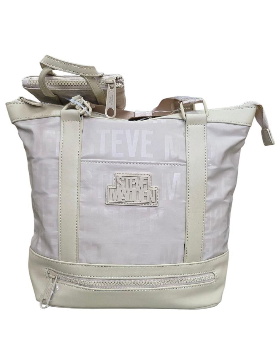 Bolsa tote Steven Madden Oatmeal para mujer 5