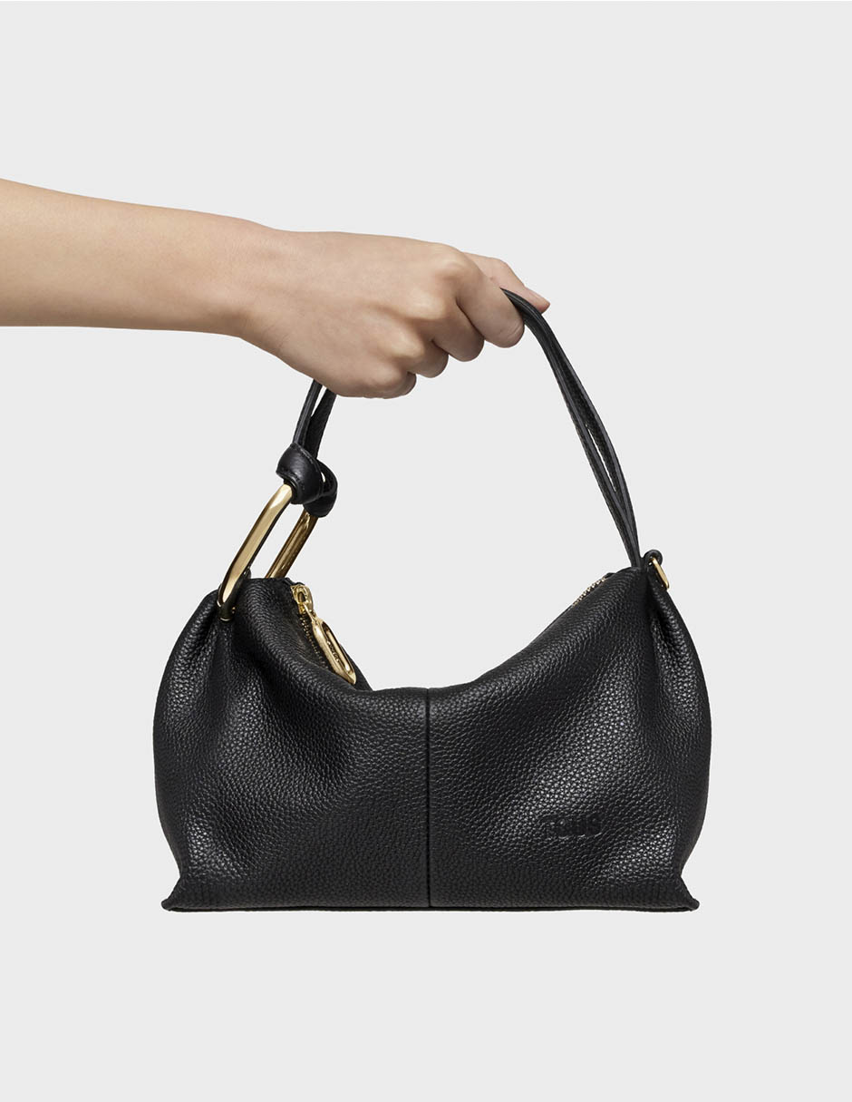Bolsa shoulder Hold de piel para mujer 8