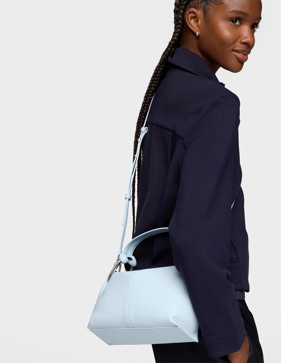 Bolsa shoulder Hold de piel para mujer 6