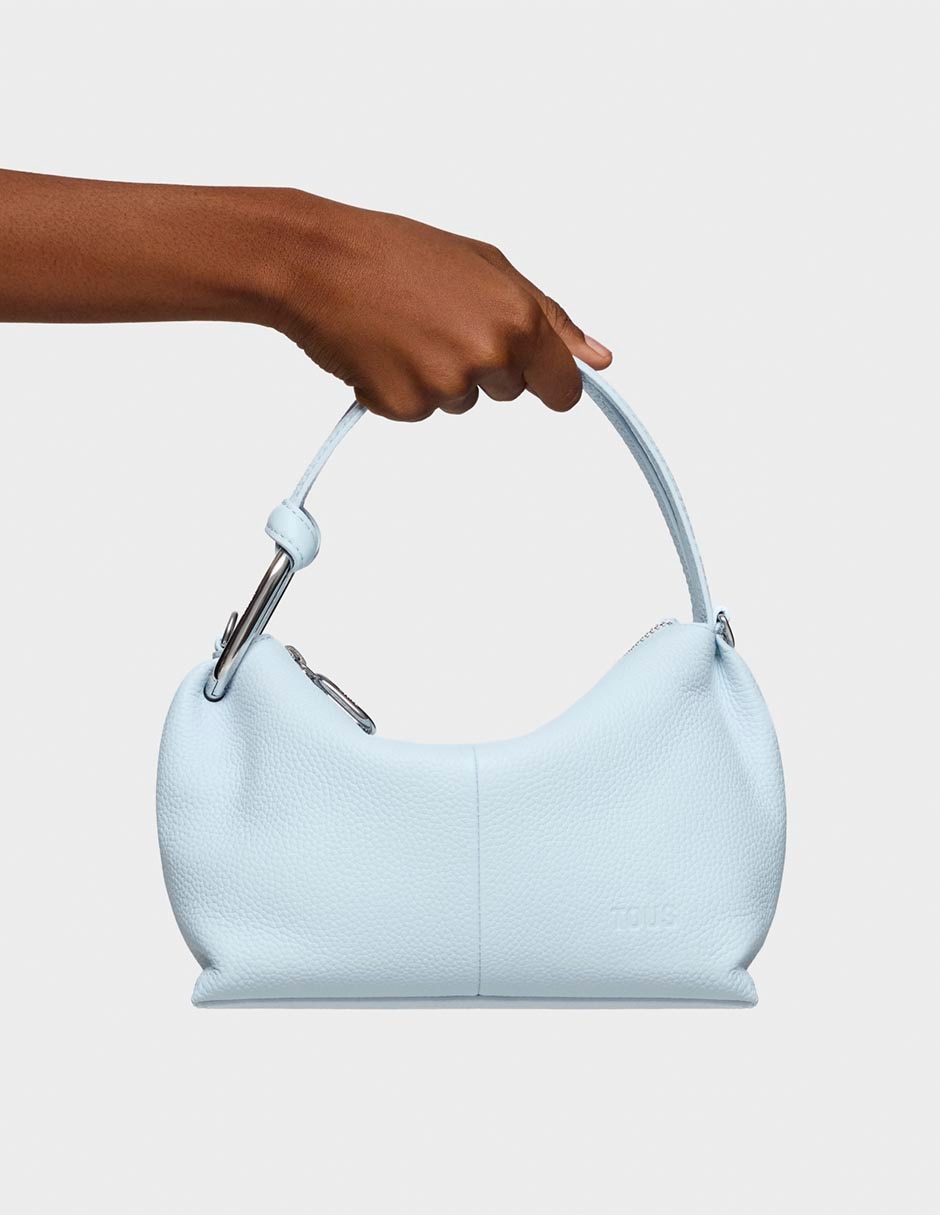 Bolsa shoulder Hold de piel para mujer 7