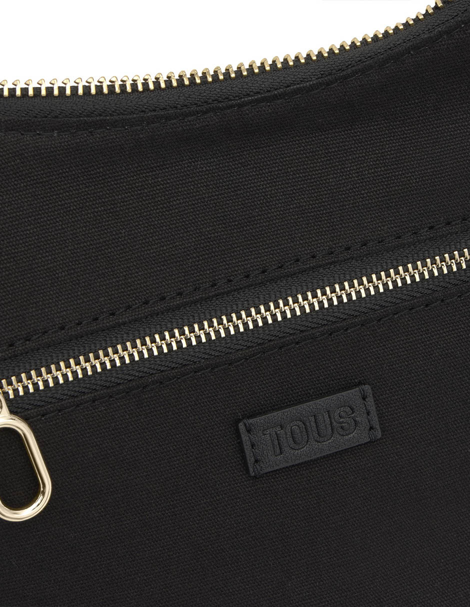 BOLSA BOLSA DE HOMBRO TO POLIUR, NEGRO