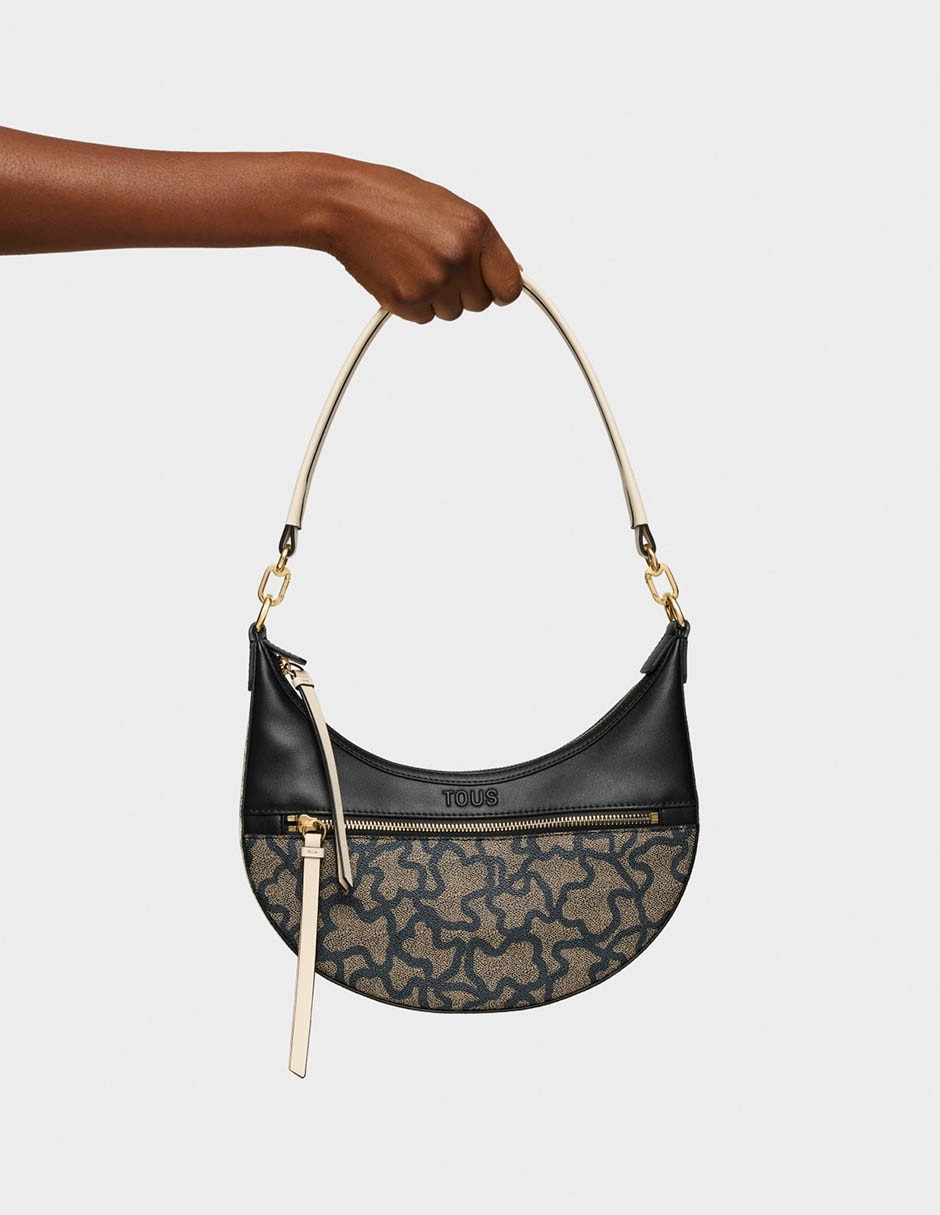 BOLSA BOLSA DE HOMBRO TO POLIUR, NEGRO
