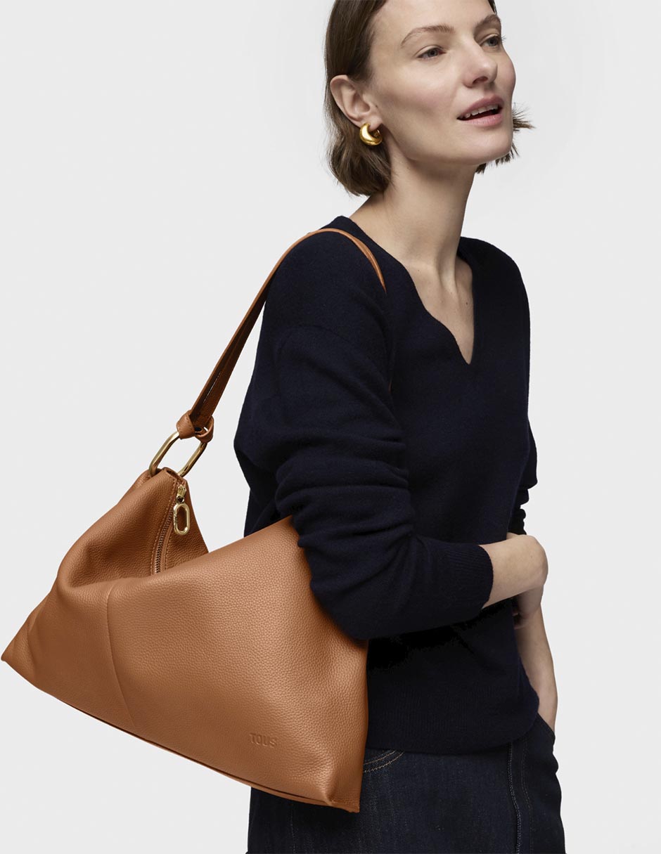 Bolsa hobo Hold de piel para mujer 4