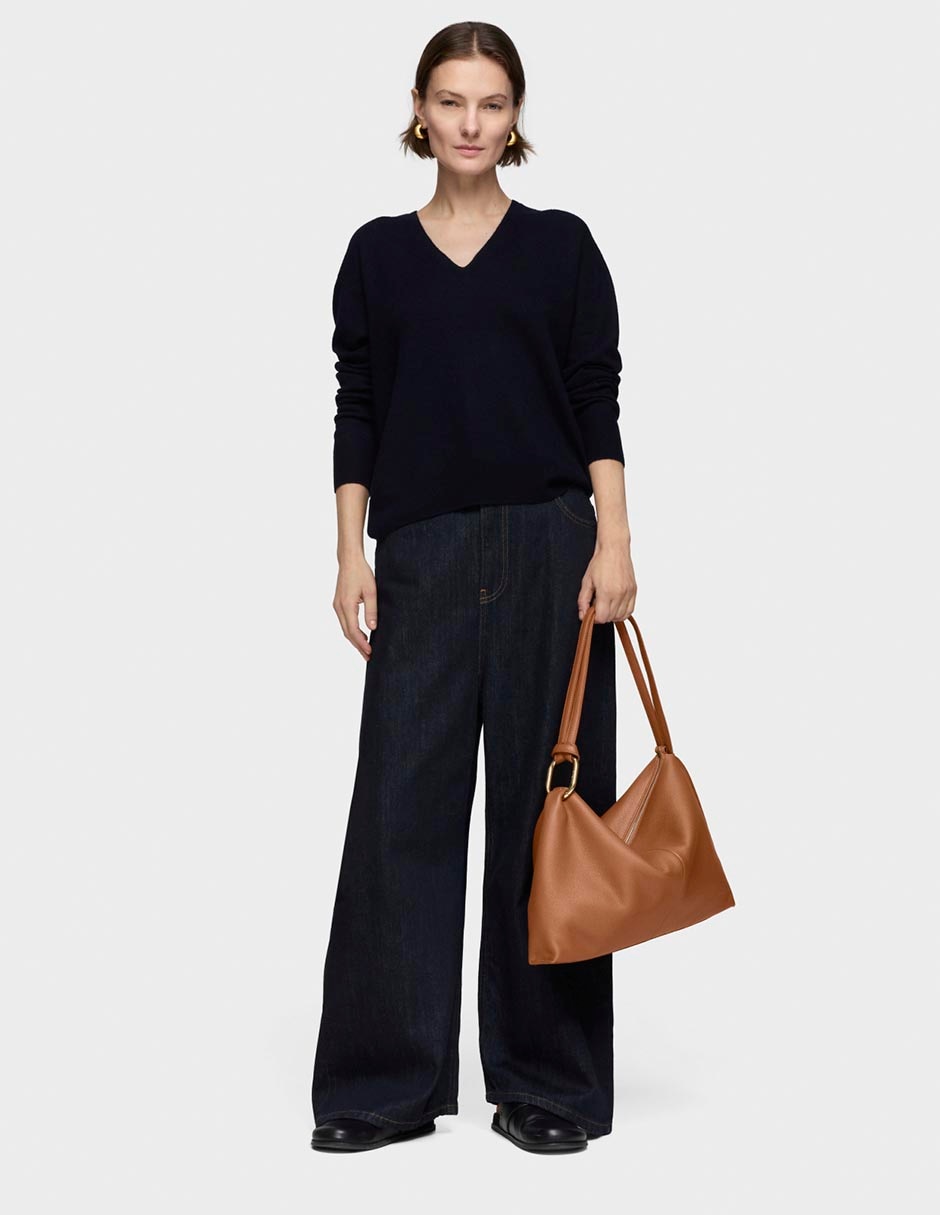 Bolsa hobo Hold de piel para mujer 5