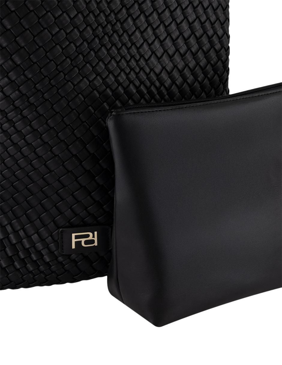"set/bolsa" tote prada no aplica no aplica "de" piel vegana "para" (si aplica) mujer