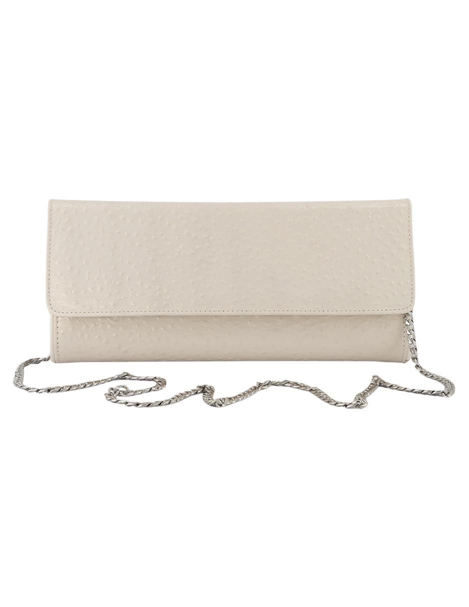 Bolsa clutch de piel para mujer 1