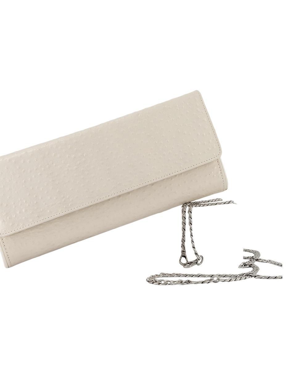 Bolsa clutch de piel para mujer 3