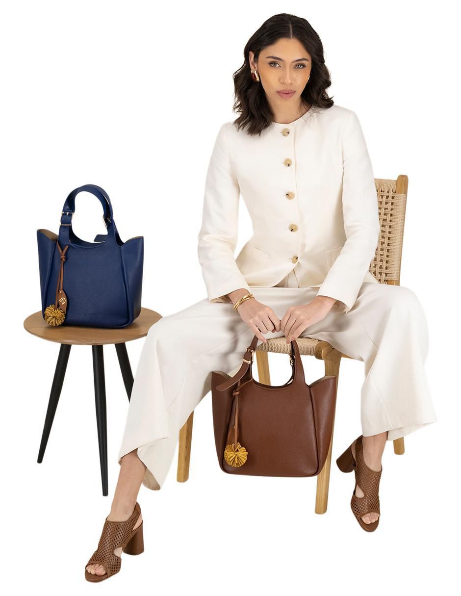 Bolsa shoulder de piel para mujer 5