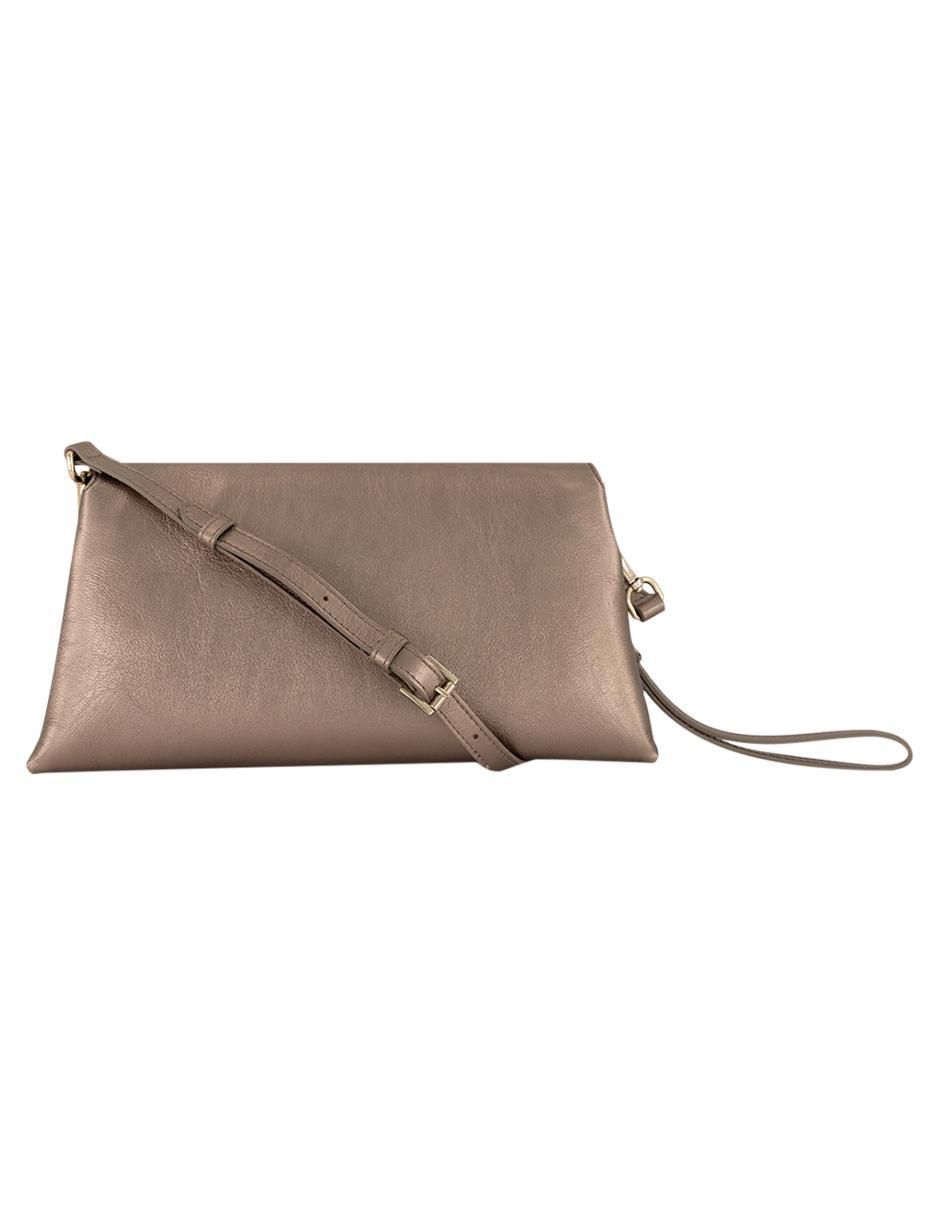 Bolsa clutch de piel para mujer 2