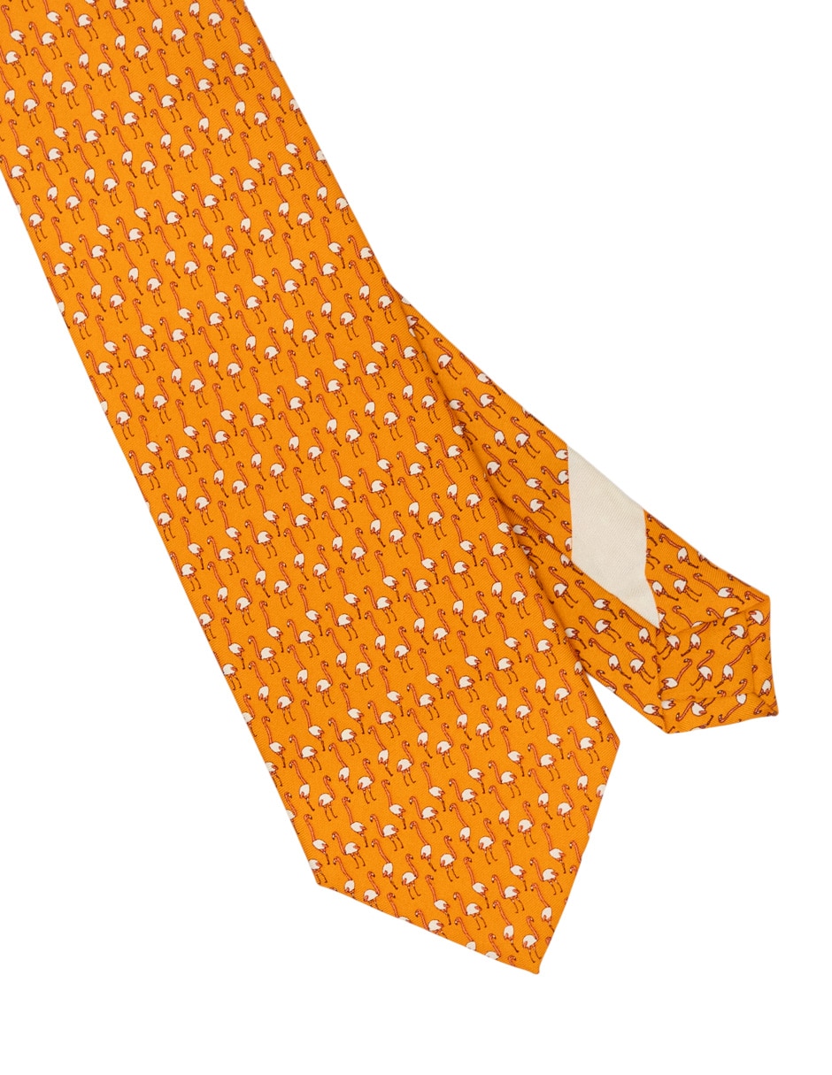Corbata regular de seda para hombre 2