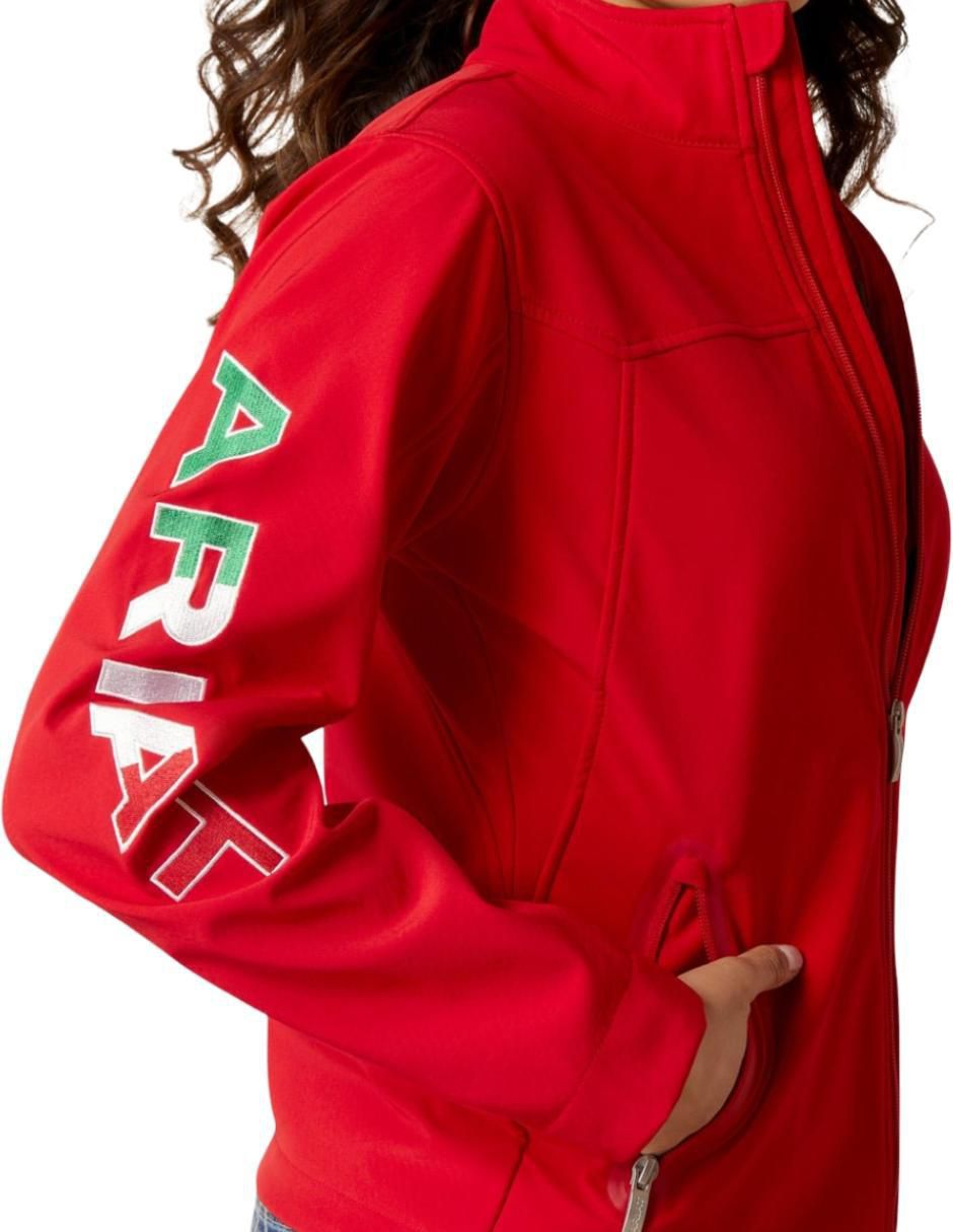 Chamarra rompevientos impermeable para mujer 3