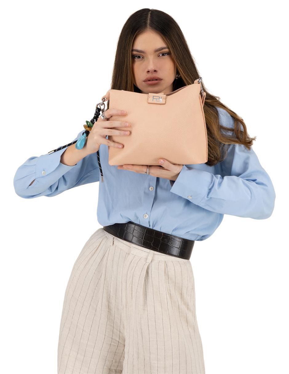Bolsa shoulder de piel vegana para mujer 6