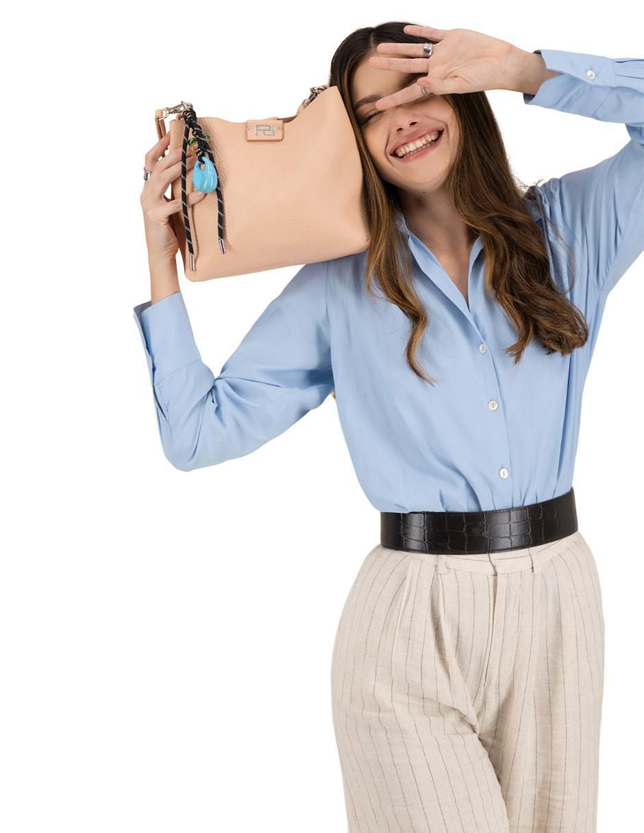 Bolsa shoulder de piel vegana para mujer 7