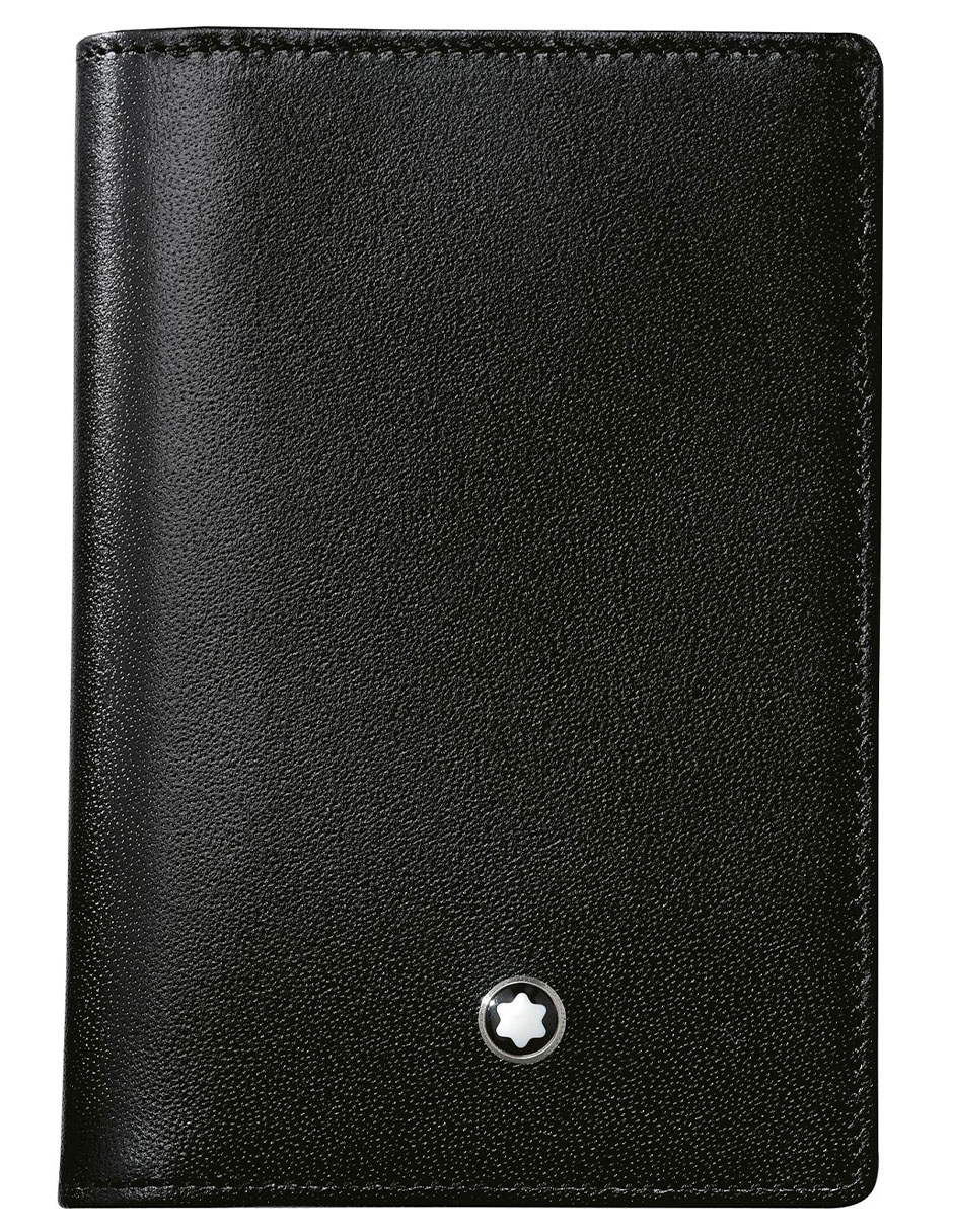 Tarjetero de piel Meisterstück para hombre